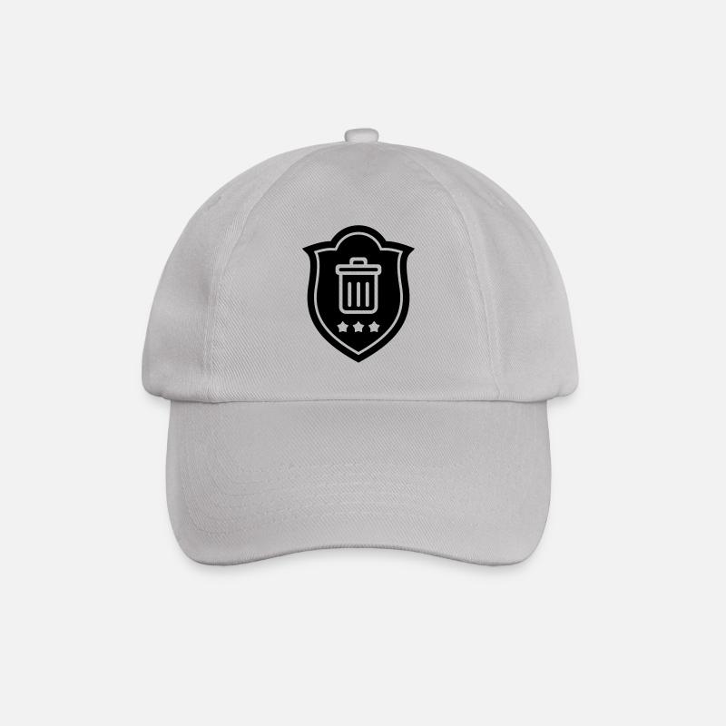 Dustman / Ripper / Garbage / Cleaing / Eboueur - Baseball Cap - grey