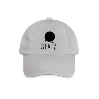 Spatz - Baseballkappe - Grau - Vorne