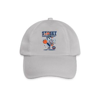 Streetball Basketball Basketball Players - Baseball Cap - grey - Front