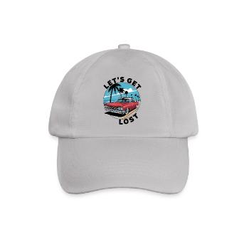 Let’s Get Lost - Baseball Cap - grey - Front