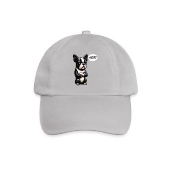 Nein Boston Terrier Boston Boston terrier besitzer - Baseballkappe - Grau - Vorne