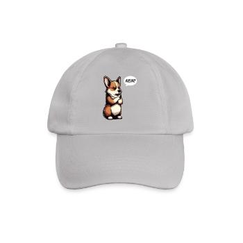 Nein Corgi Corgis Welsh Corgi Corgibesitzer Corgis - Baseballkappe - Grau - Vorne