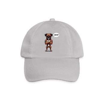 Nein Boxer Boxerhalter Boxerhund Boxerbesitzer - Baseballkappe - Grau - Vorne