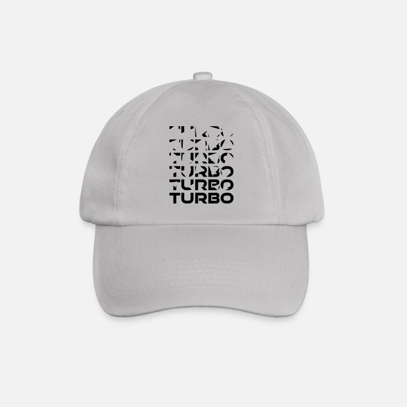 Turbo Mosaic - Baseball Cap - grey