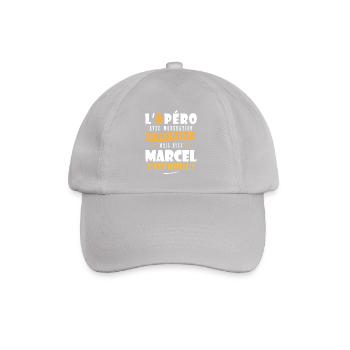 Marcel Apero T shirt Humour personnalisé marcel - Casquette classique - bruyère - Devant