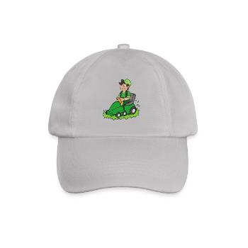 Jardinier avec tondeuse - Casquette classique - bruyère - Devant