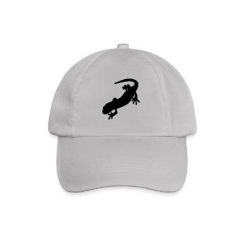 salamander - Baseball Cap - grey - Front