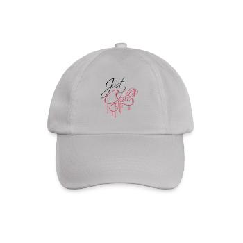 graffiti drops just chill relaxed relax r - Baseball Cap - grey - Front