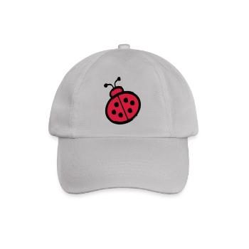 ladybug - Baseball Cap - grey - Front