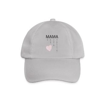 Mama - Baseballkappe - Grau - Vorne