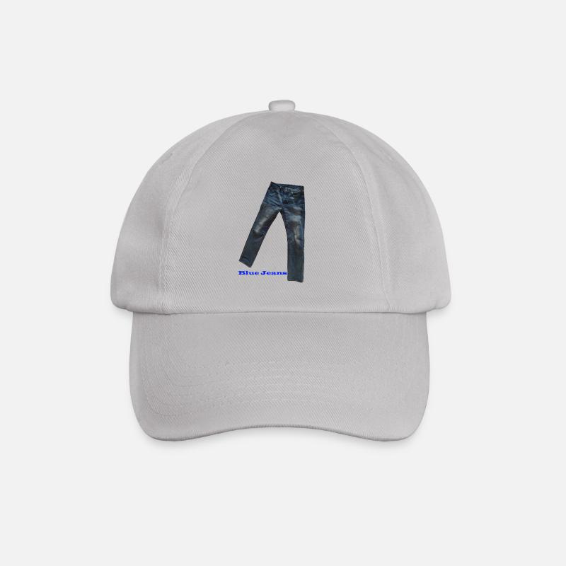 Jean bleu - Casquette classique - bruyère