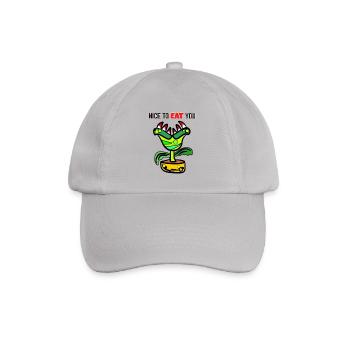 Nice to eat you - Carnivorous plant - Baseball Cap - grey - Front