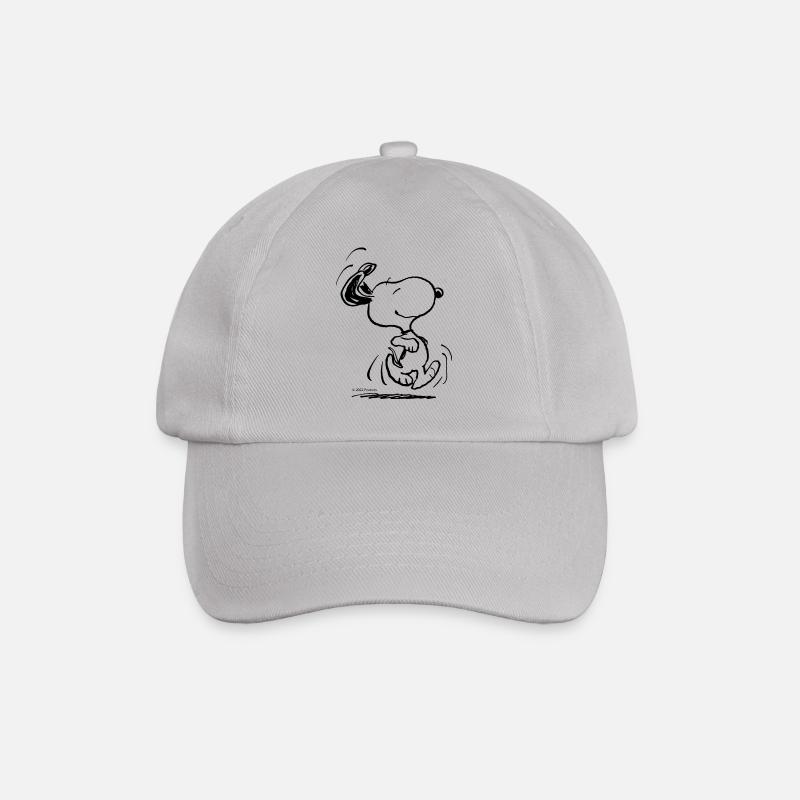 Peanuts Snoopy In A Hurry - Baseball Cap - grey