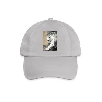 The Steel Wind: Baihu – Cutting Breath - Baseball Cap - grey - Front