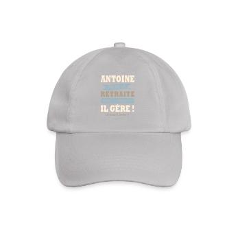 Antoine humour retraite cadeau retraité - Casquette classique - bruyère - Devant