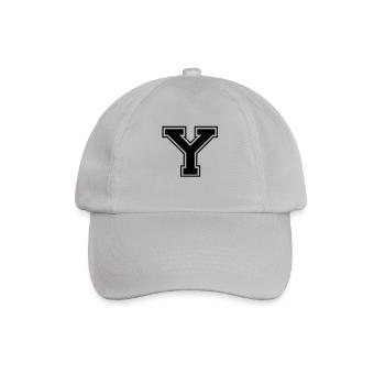 y - Baseball Cap - grey - Front