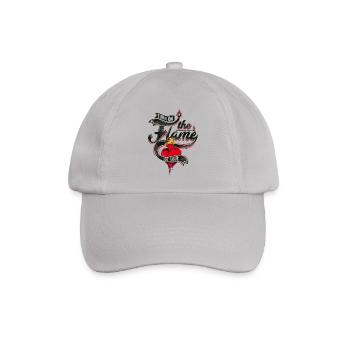 COEUR DE FLAMME - Romantique cadeau chaud - Casquette classique - bruyère - Devant