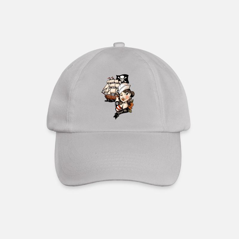Tatouage d'amour de pirate - Casquette classique - bruyère
