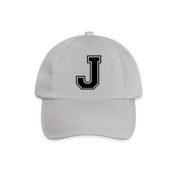 j - Baseball Cap - grey - Front