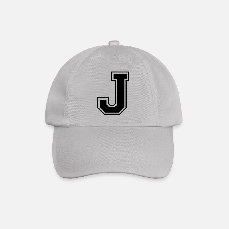 j - Baseballkappe - Grau
