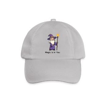 Cartoon Magician – Magic Is In You - Baseball Cap - grey - Front