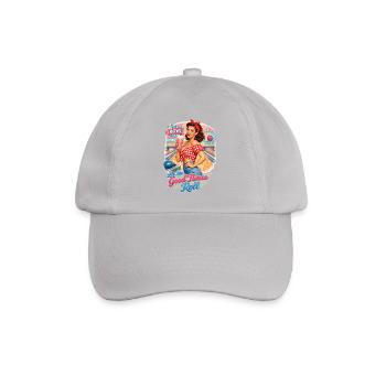 Pin-Up Lady : Que les bons moments roulent au bowling - Casquette classique - bruyère - Devant