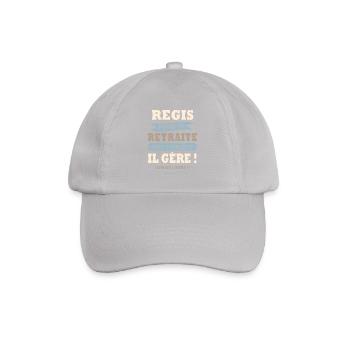 Régis humour retraite cadeau retraité - Casquette classique - bruyère - Devant
