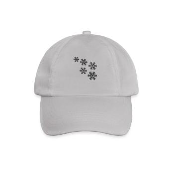 neige flocon de neige - Casquette classique - bruyère - Devant