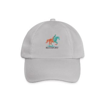 Equestrian – Passion, elegance and performance - Baseball Cap - grey - Front