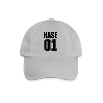 Hare No. 1 Hasi Mouse Mausi Treasure King Queen - Baseball Cap - grey - Front