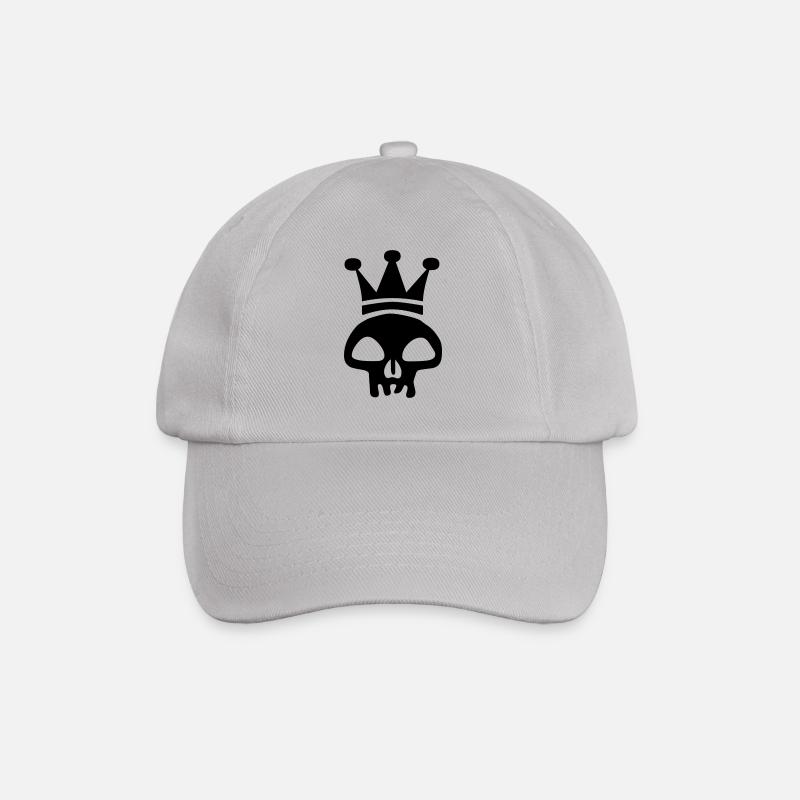 King Scull - Baseballkappe - Grau