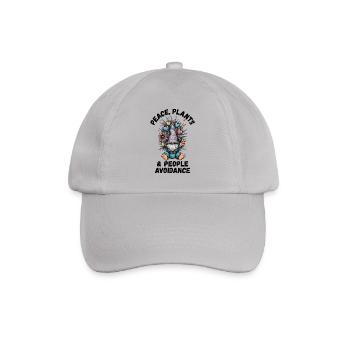 Paix, plantes et évitement humain - Casquette classique - bruyère - Devant