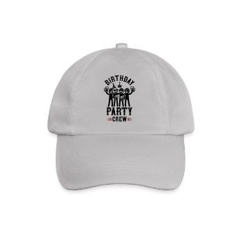 Geburtstag Party Crew Lustig - Baseballkappe - Grau - Vorne