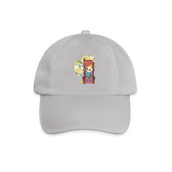 Dragon and onion - Baseball Cap - grey - Front