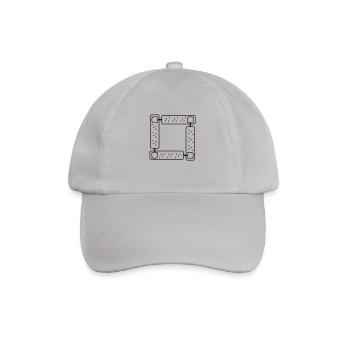 4way - Baseball Cap - grey - Front