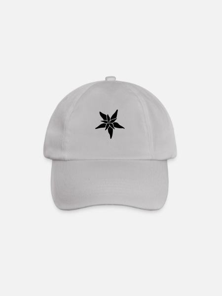 Edelweiss (1c) - Baseballkappe - Grau