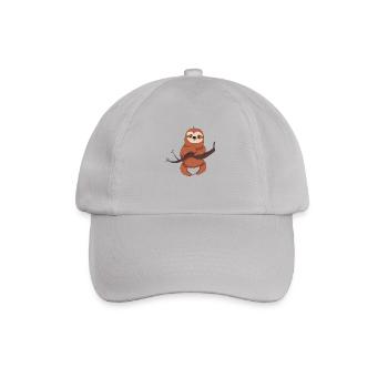 sloth - Baseball Cap - grey - Front