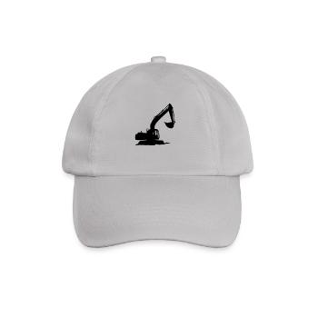 bagger - Baseballkappe - Grau - Vorne