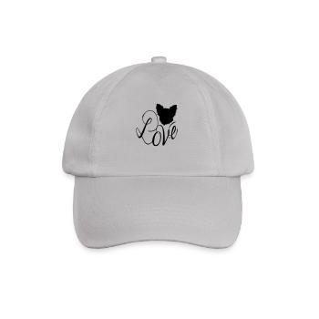Chihuhuahua Love - Baseballkappe - Grau - Vorne
