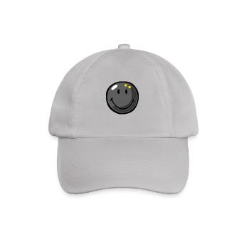 Smiley Squash Ball - Baseball Cap - grey - Front