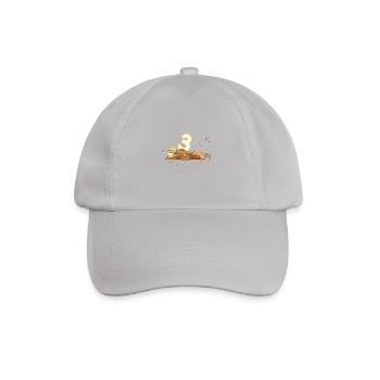 3rd anniversary construction site - Baseball Cap - grey - Front