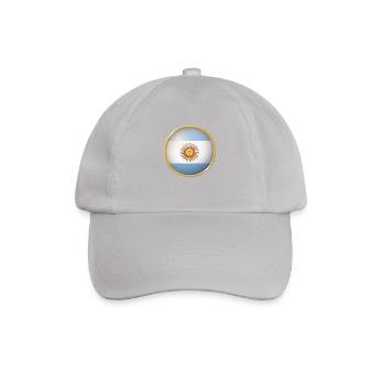Argentinien Emblem - Baseballkappe - Grau - Vorne