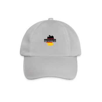 On the 2025 Bundestag election: Merz in February - Baseball Cap - grey - Front