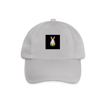 Frohe Ostern Deluxe - Baseballkappe - Grau - Vorne