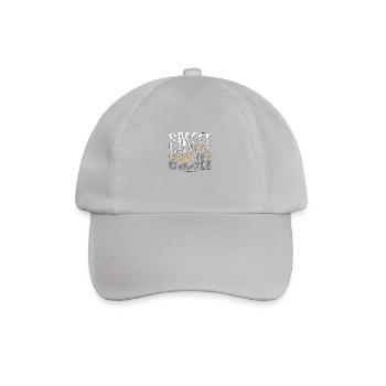 Energy in Every Sip – Coffee Fuel Mode On - Baseball Cap - grey - Front
