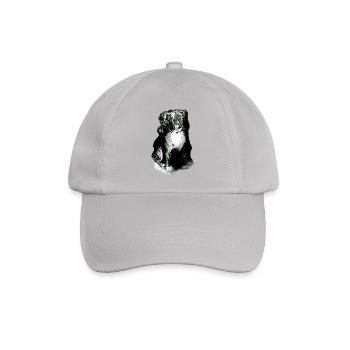 Bulldog02 - Baseball Cap - grey - Front