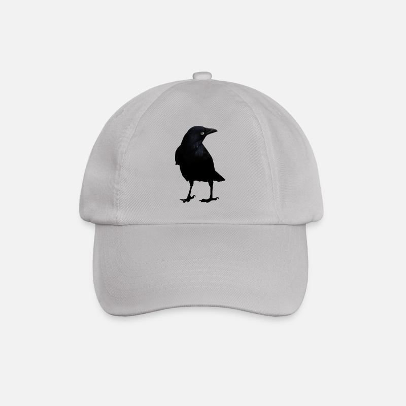 Rabe - Baseballkappe - Grau