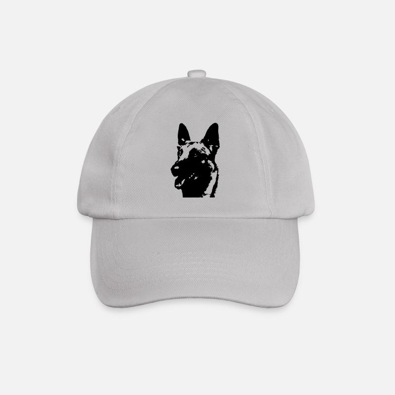 Malinois - Baseballkappe - Grau