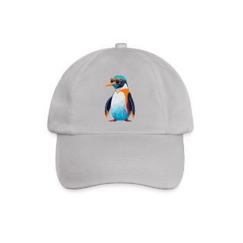 Penguin Revolution - Baseball Cap - grey - Front