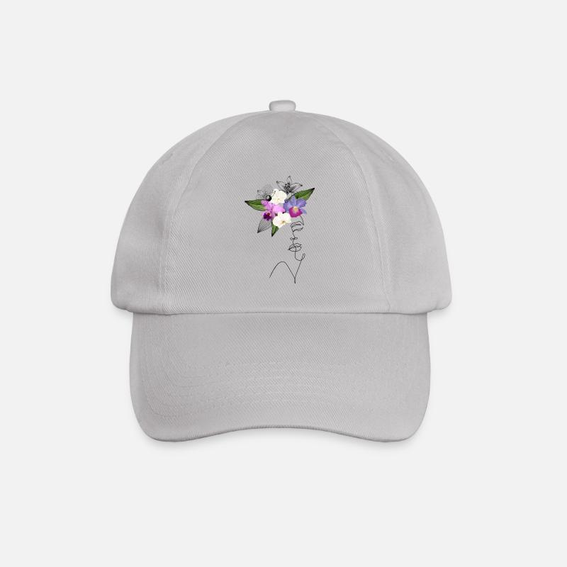 Dame Orchidée - Casquette classique - bruyère